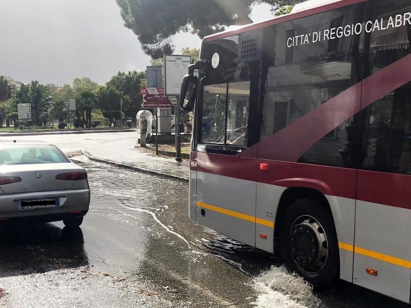 allagamenti lungomare reggio calabria