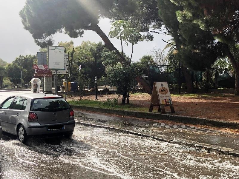 allagamenti lungomare reggio calabria