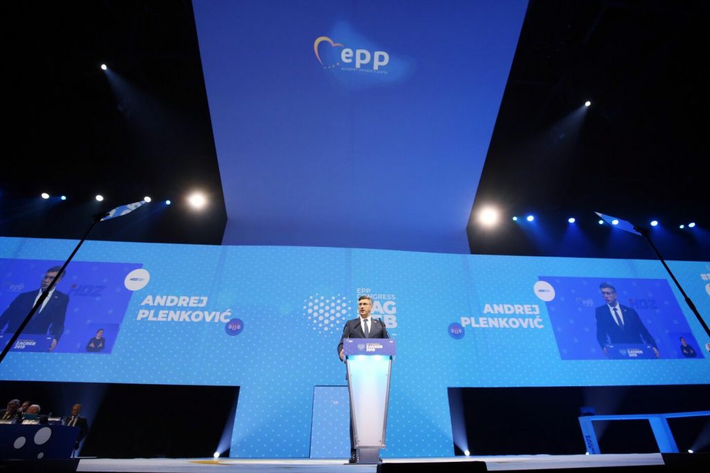 seconda giornata del vertice del Partito popolare europeo a Zagabria