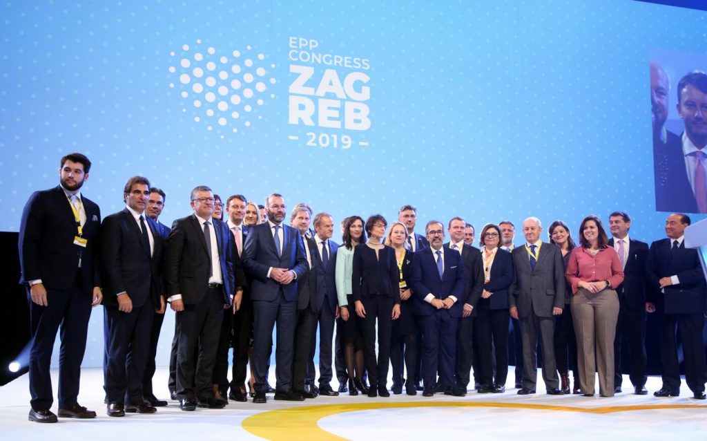 seconda giornata del vertice del Partito popolare europeo a Zagabria