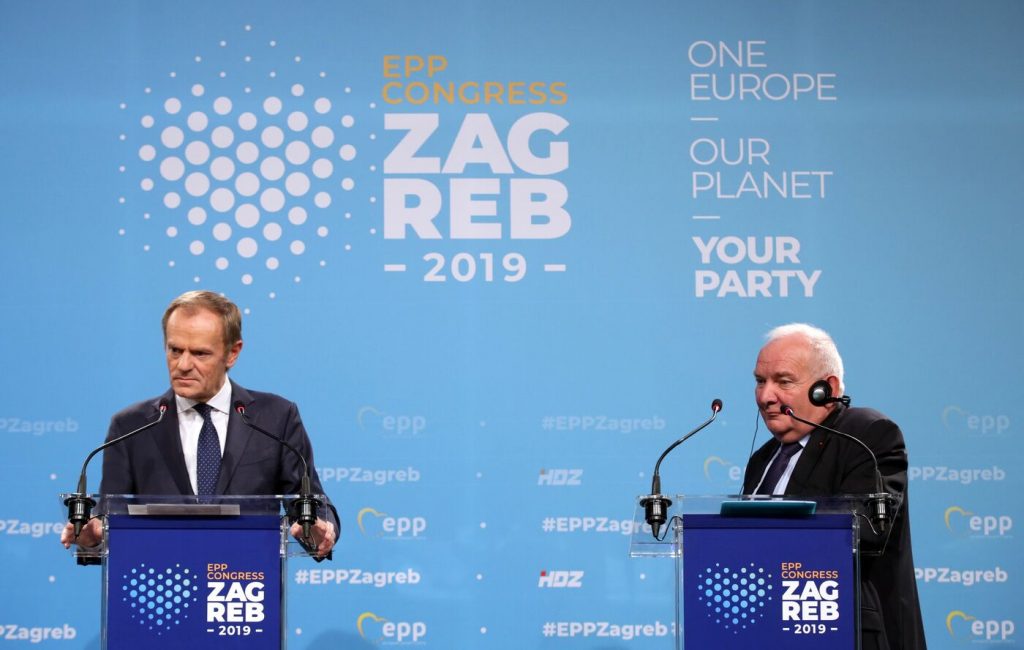 seconda giornata del vertice del Partito popolare europeo a Zagabria