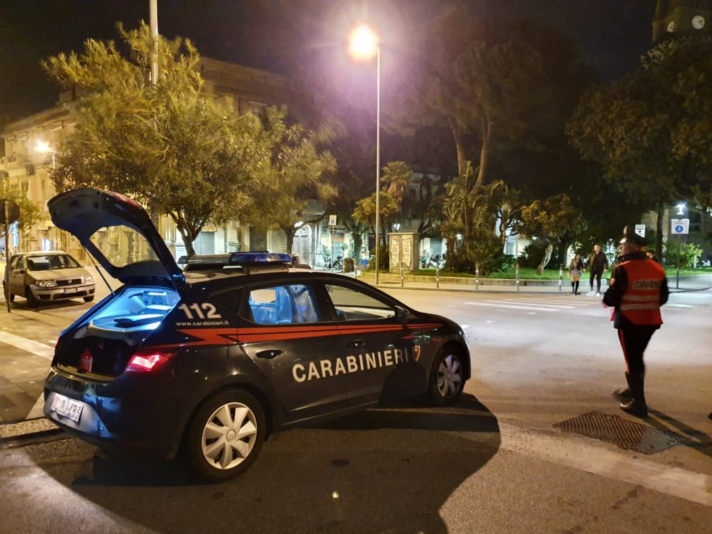 carabinieri messina movida