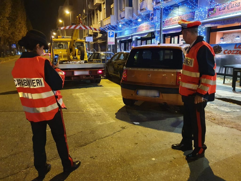 carabinieri messina movida