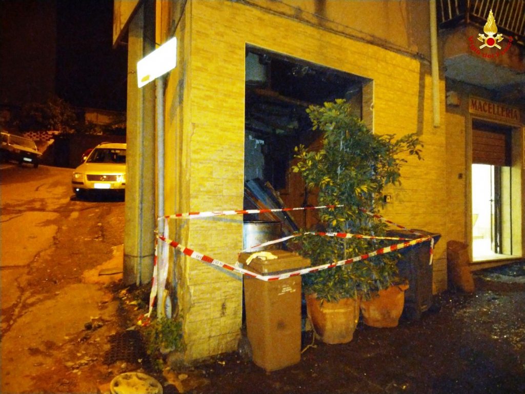 esplosione via melacrino