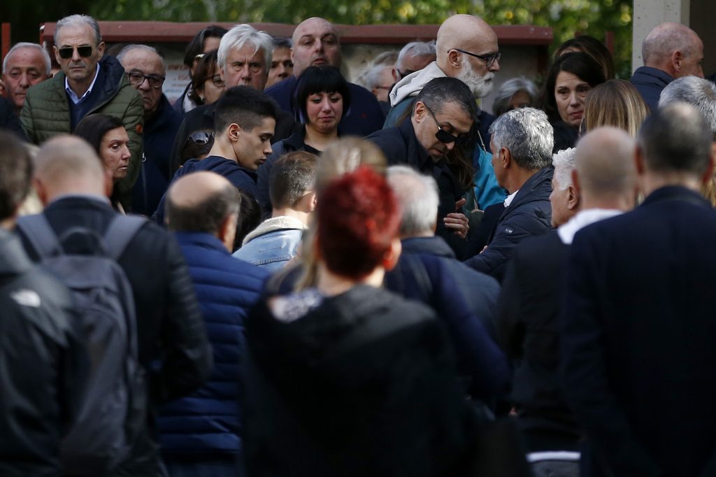 Funerali Luca Sacchi
