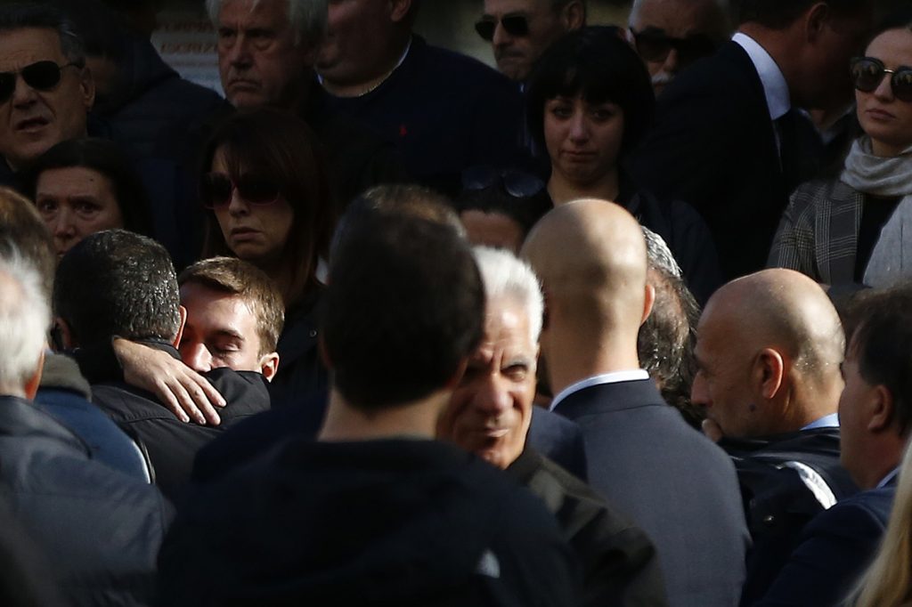 Funerali Luca Sacchi