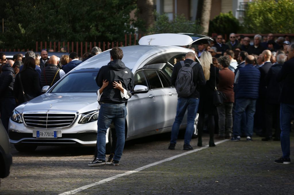Funerali Luca Sacchi