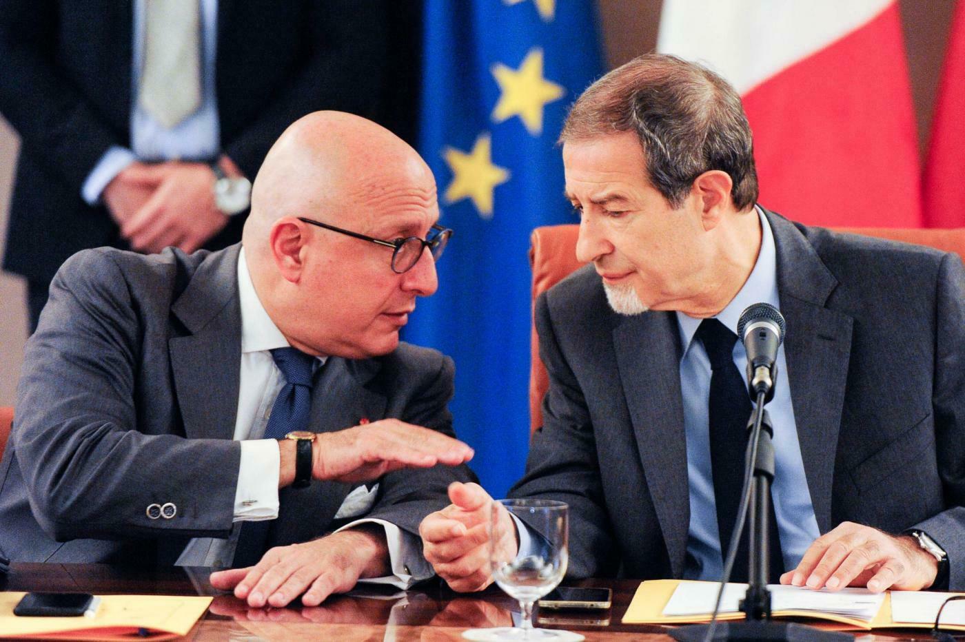 Palermo, Nello Musumeci presenta la giunta di governo