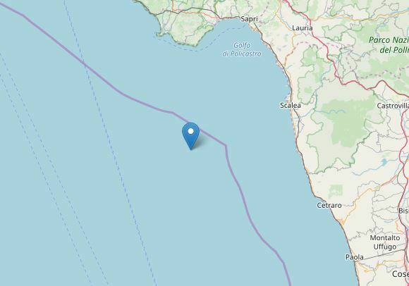terremoto tirreno