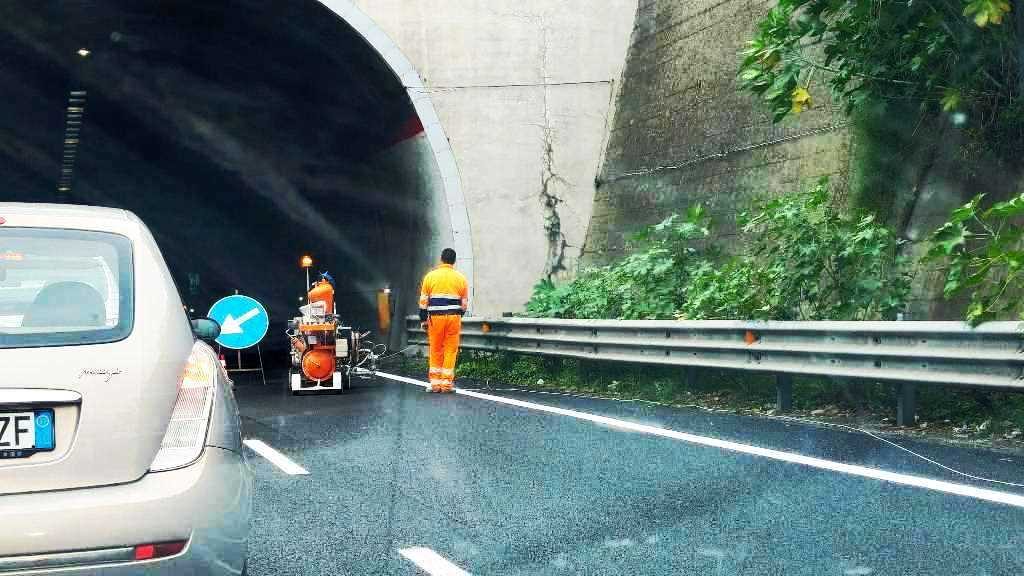 traffico incidente galleria spirito santo