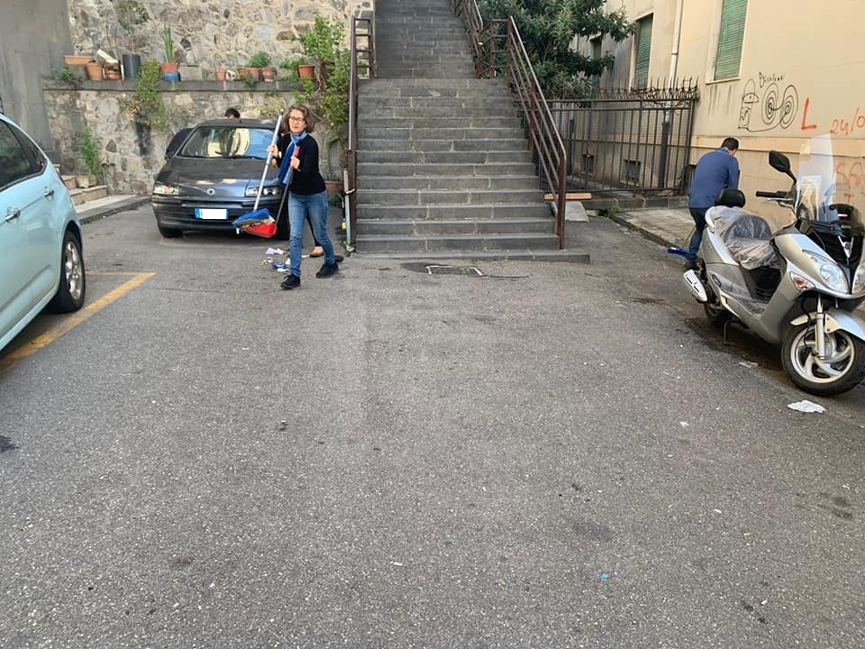 via pippo romeo pulizia