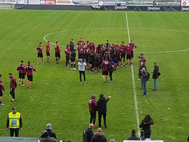 allenamento Reggina