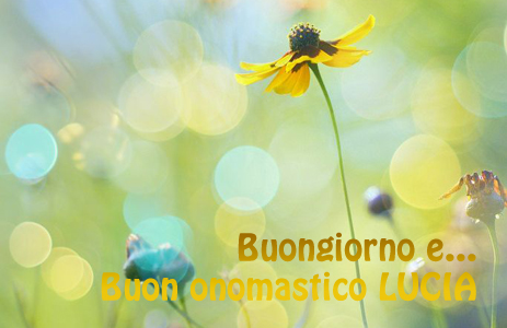 buon onomastico lucia