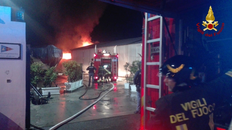interventi vigili del fuoco messina 5 dicembre 2019