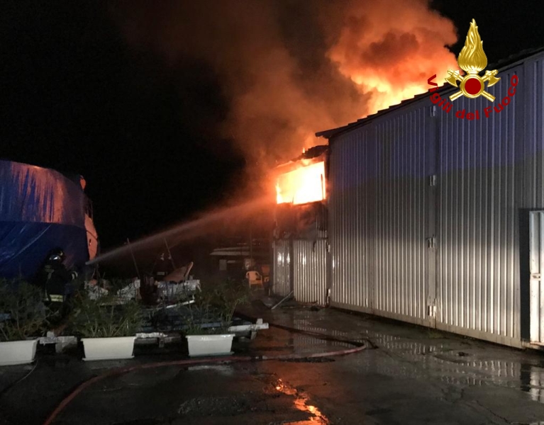 interventi vigili del fuoco messina 5 dicembre 2019