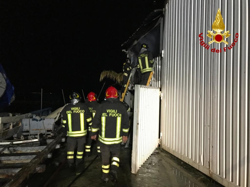 interventi vigili del fuoco messina 5 dicembre 2019