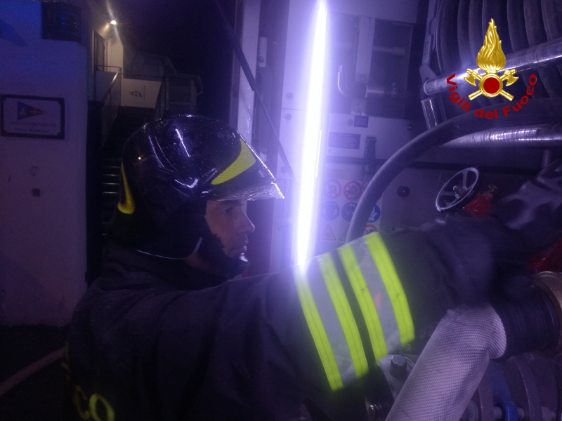 interventi vigili del fuoco messina 5 dicembre 2019