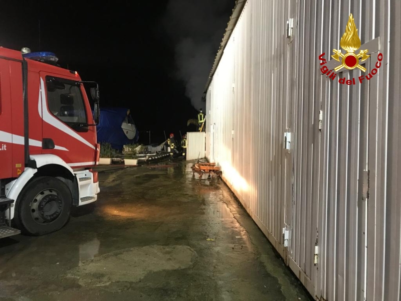 interventi vigili del fuoco messina 5 dicembre 2019