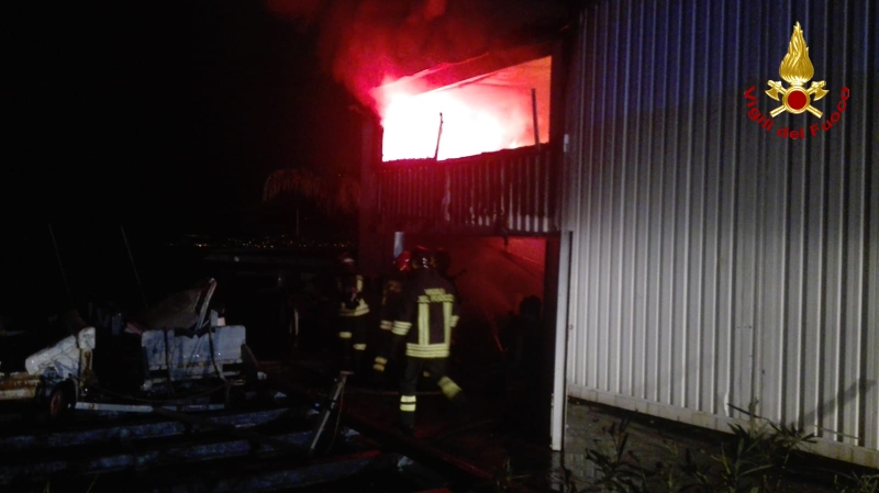interventi vigili del fuoco messina 5 dicembre 2019