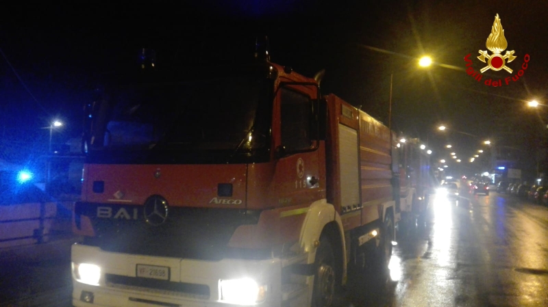 interventi vigili del fuoco messina 5 dicembre 2019
