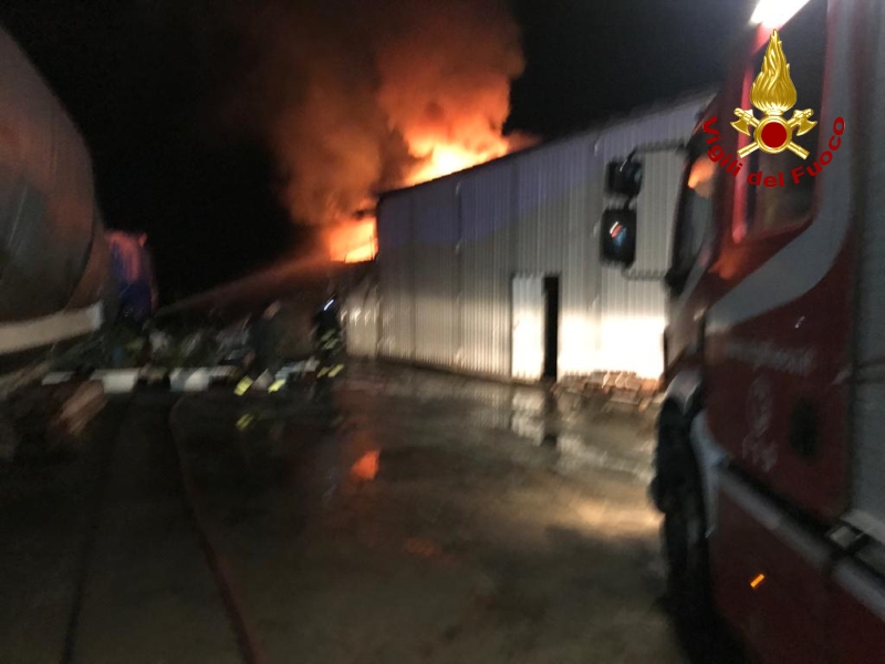 interventi vigili del fuoco messina 5 dicembre 2019
