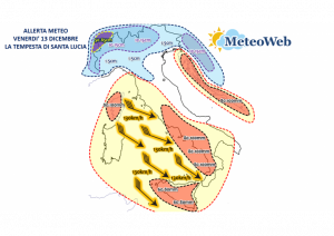 mappa venerdì 13 dicembre