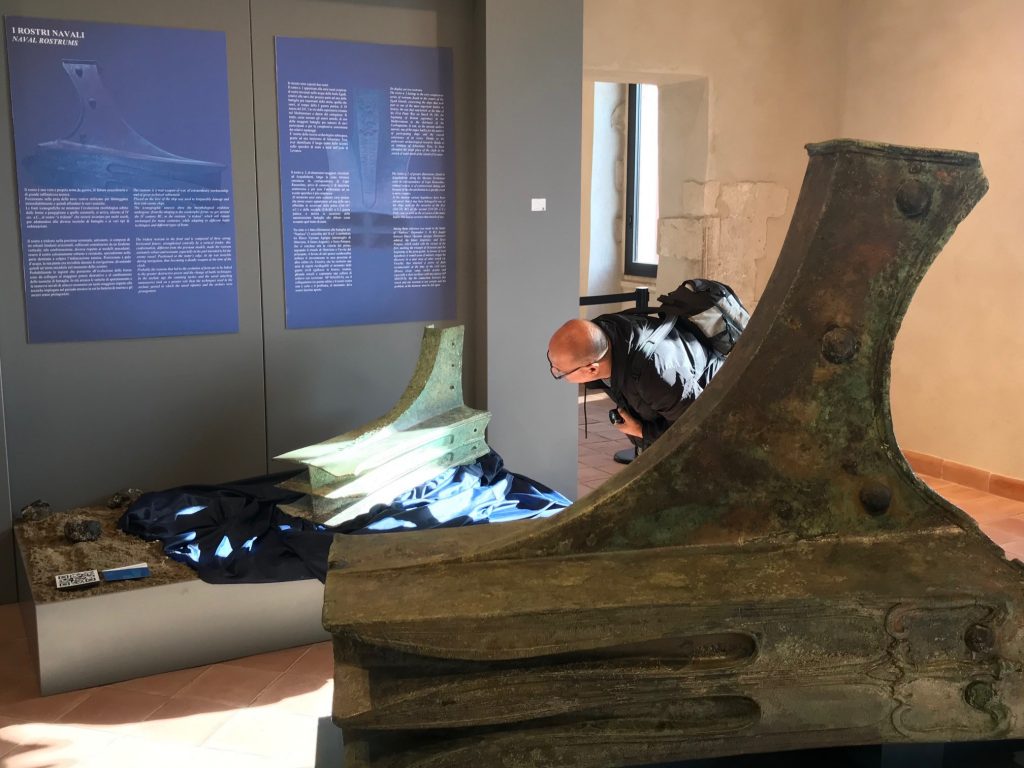 mostra archeologia subacquea taormina