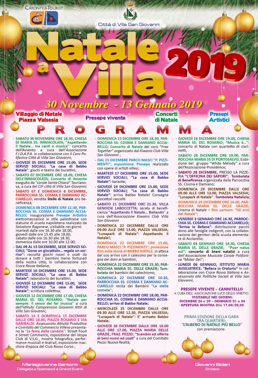 natale villa san giovanni 2019