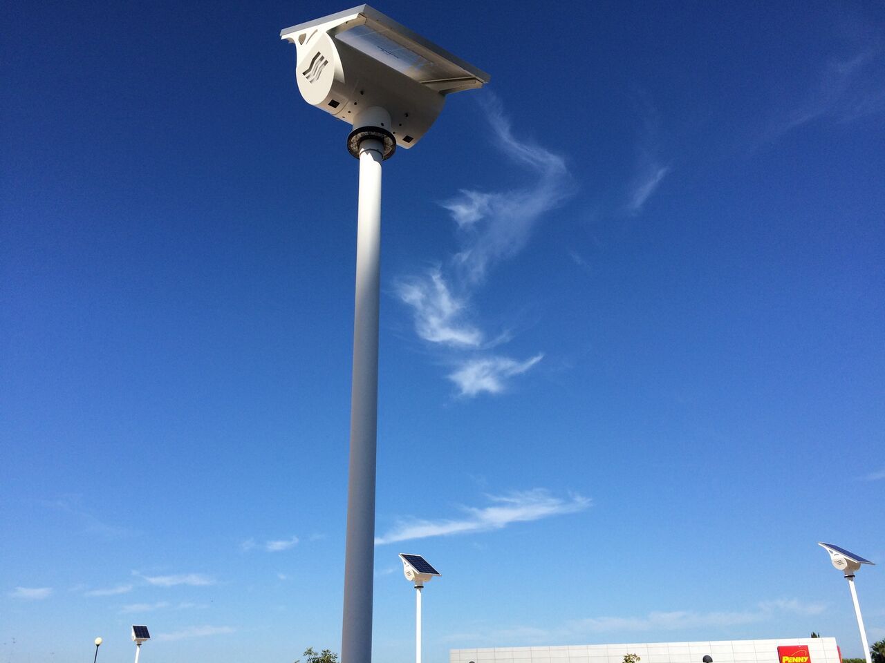 pannello fotovoltaico illuminazione pubblica