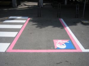 parcheggi rosa
