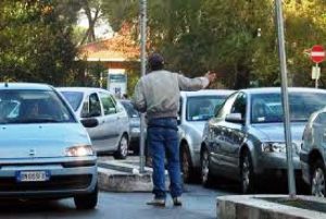 parcheggiatore abusivo