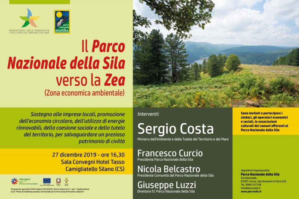 parco sila ministro ambiente