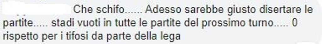 reazioni social reggina francavilla