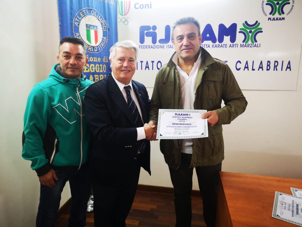 reggio calabria allenatori lotta