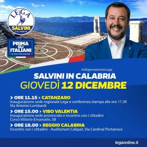 salvini calabria