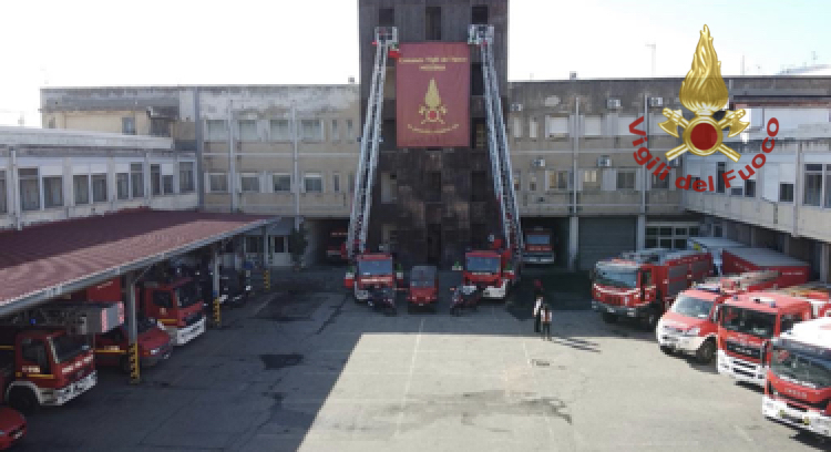 santa barbara vigili fuoco messina