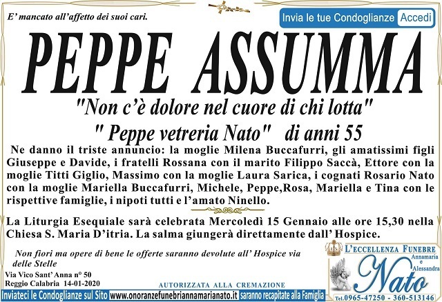 GIUSEPPE ASSUMMA