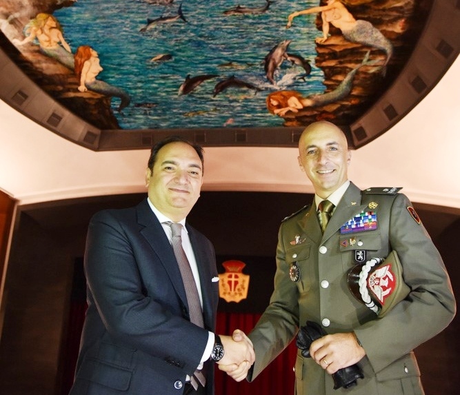 Il Presidente Miloro e il Generale Pisciotta
