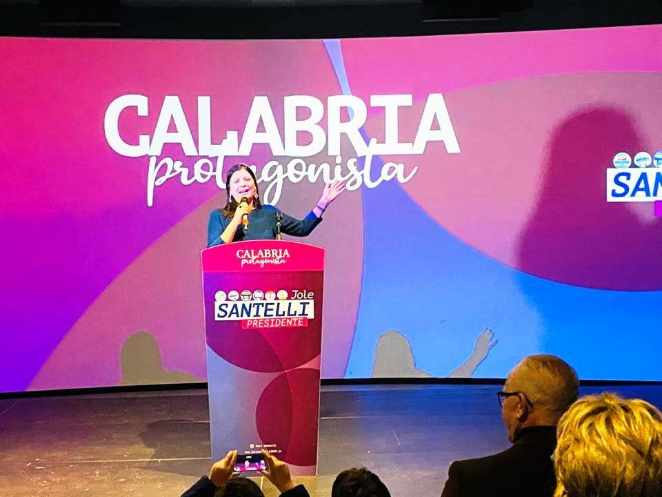 JOLE SANTELLI COSENZA REGIONALI CALABRIA
