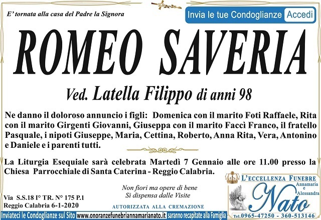 ROMEO SAVERIA