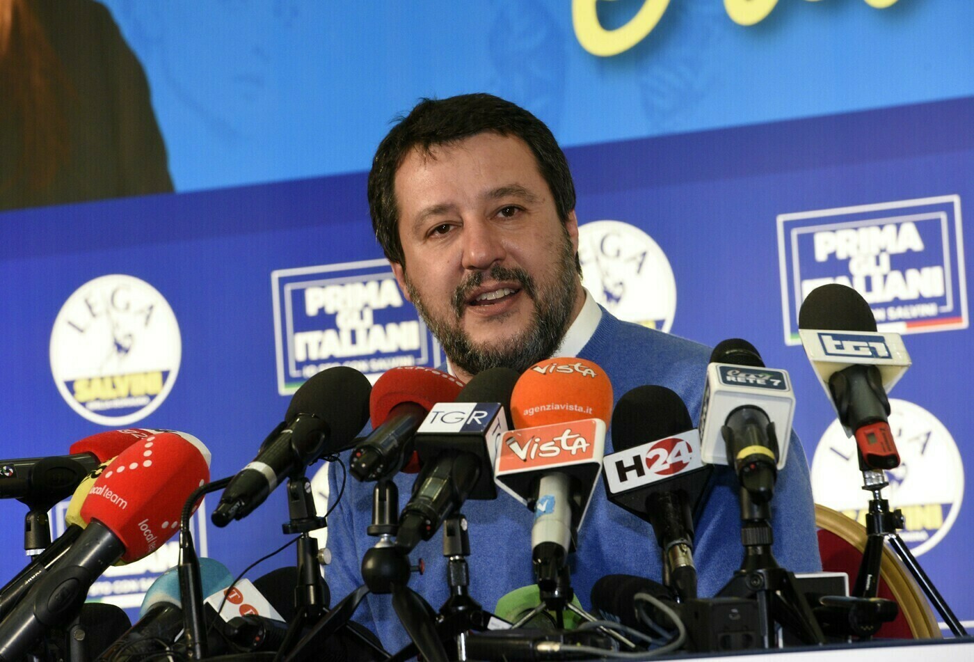 Elezioni Emilia Romagna: la conferenza di Matteo Salvini
