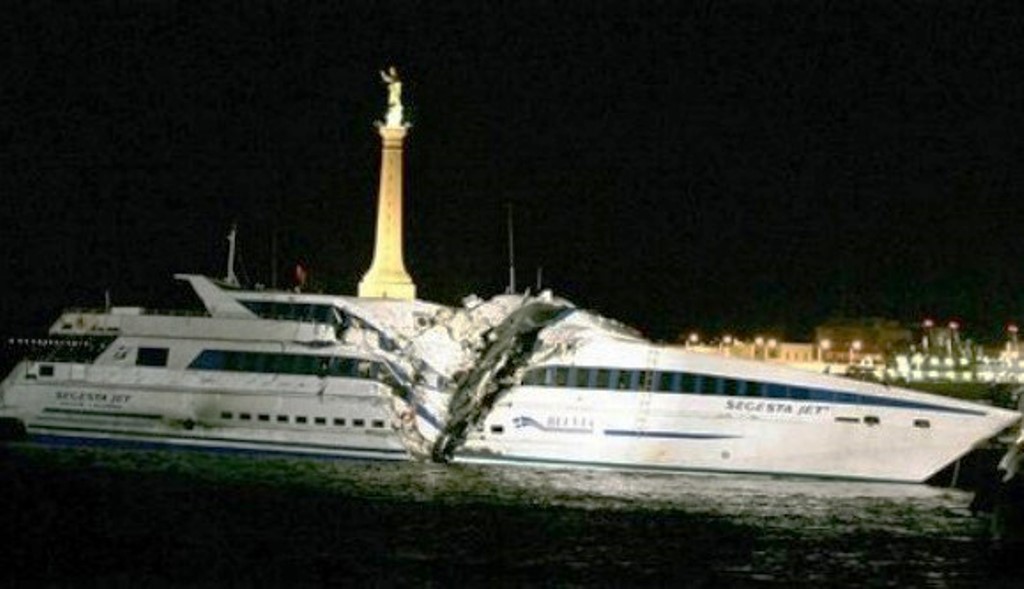 segesta jet incidente