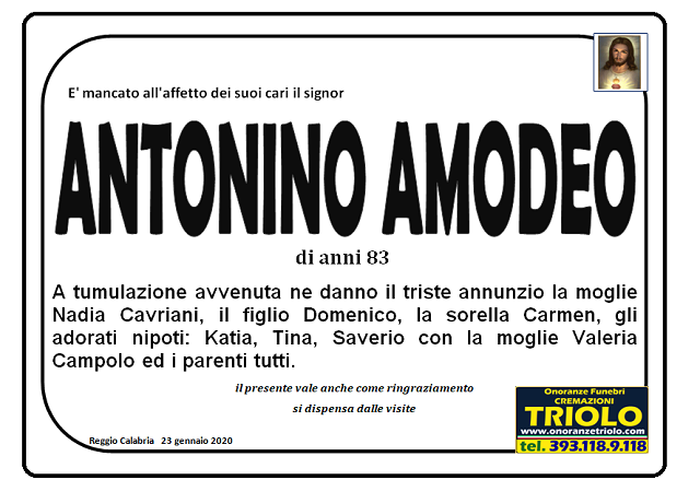 antonino amodeo