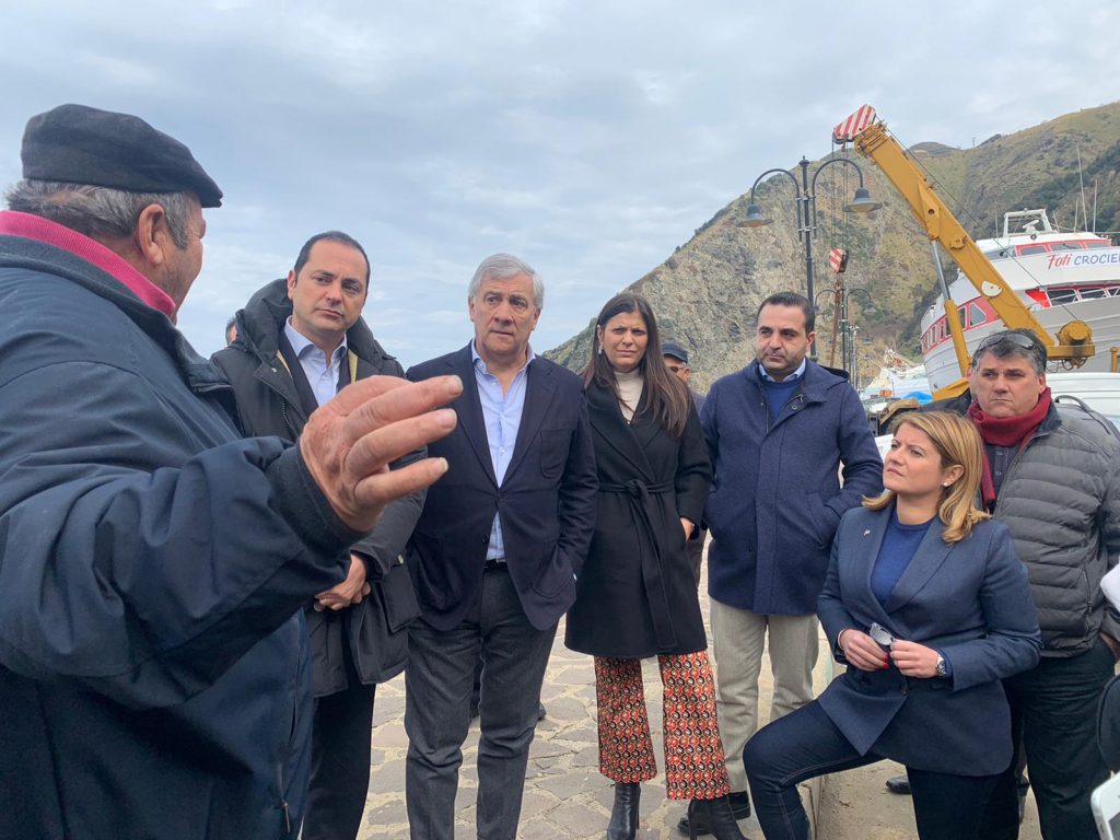 antonio tajani pescatori bagnara