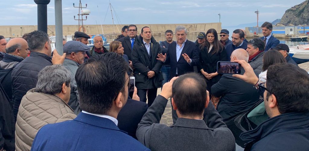 antonio tajani pescatori bagnara