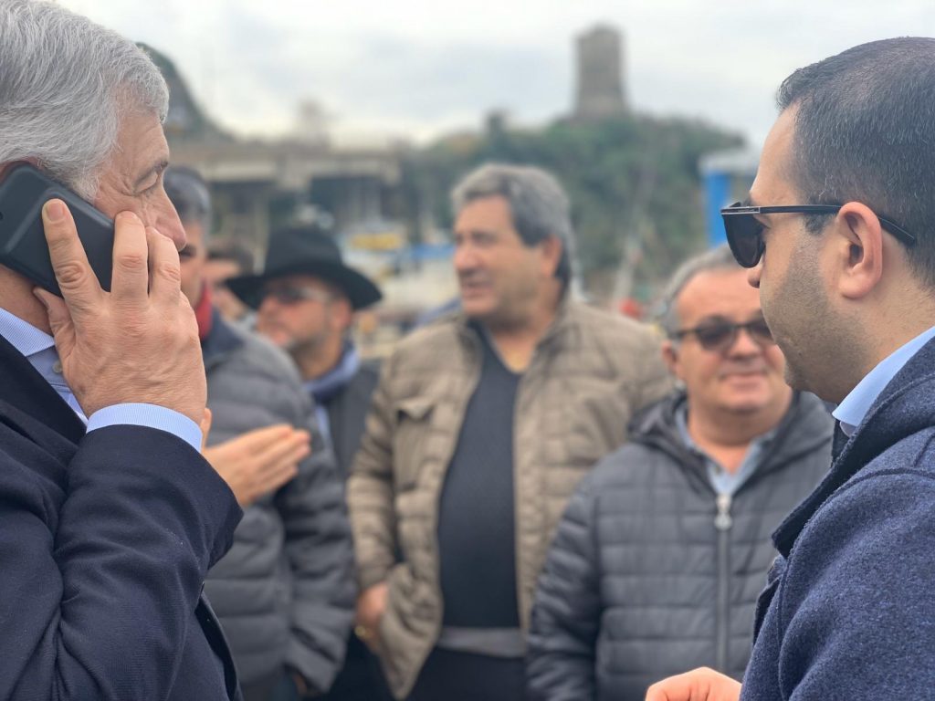 antonio tajani pescatori bagnara