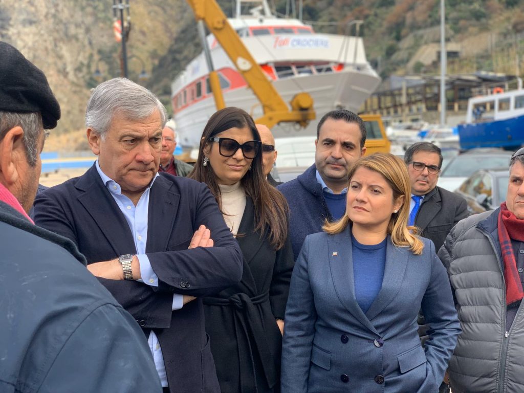 antonio tajani pescatori bagnara
