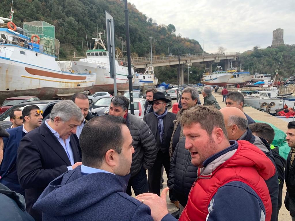 antonio tajani pescatori bagnara