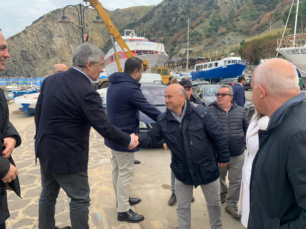 antonio tajani pescatori bagnara