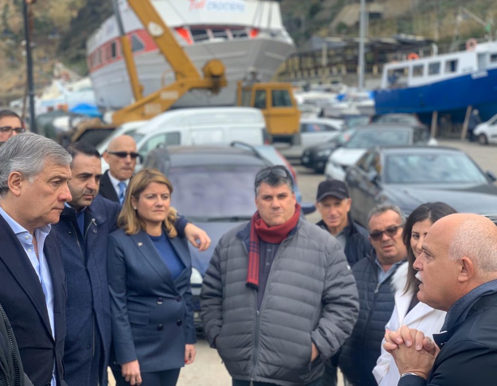 antonio tajani pescatori bagnara